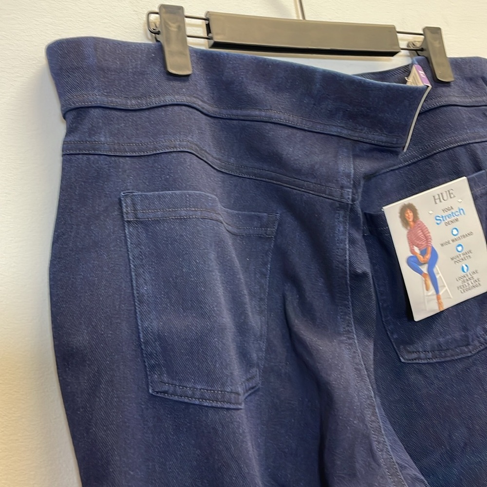 Hue Leggings Size 20/XXL Midnight Blue Color. - Picture 6 of 10